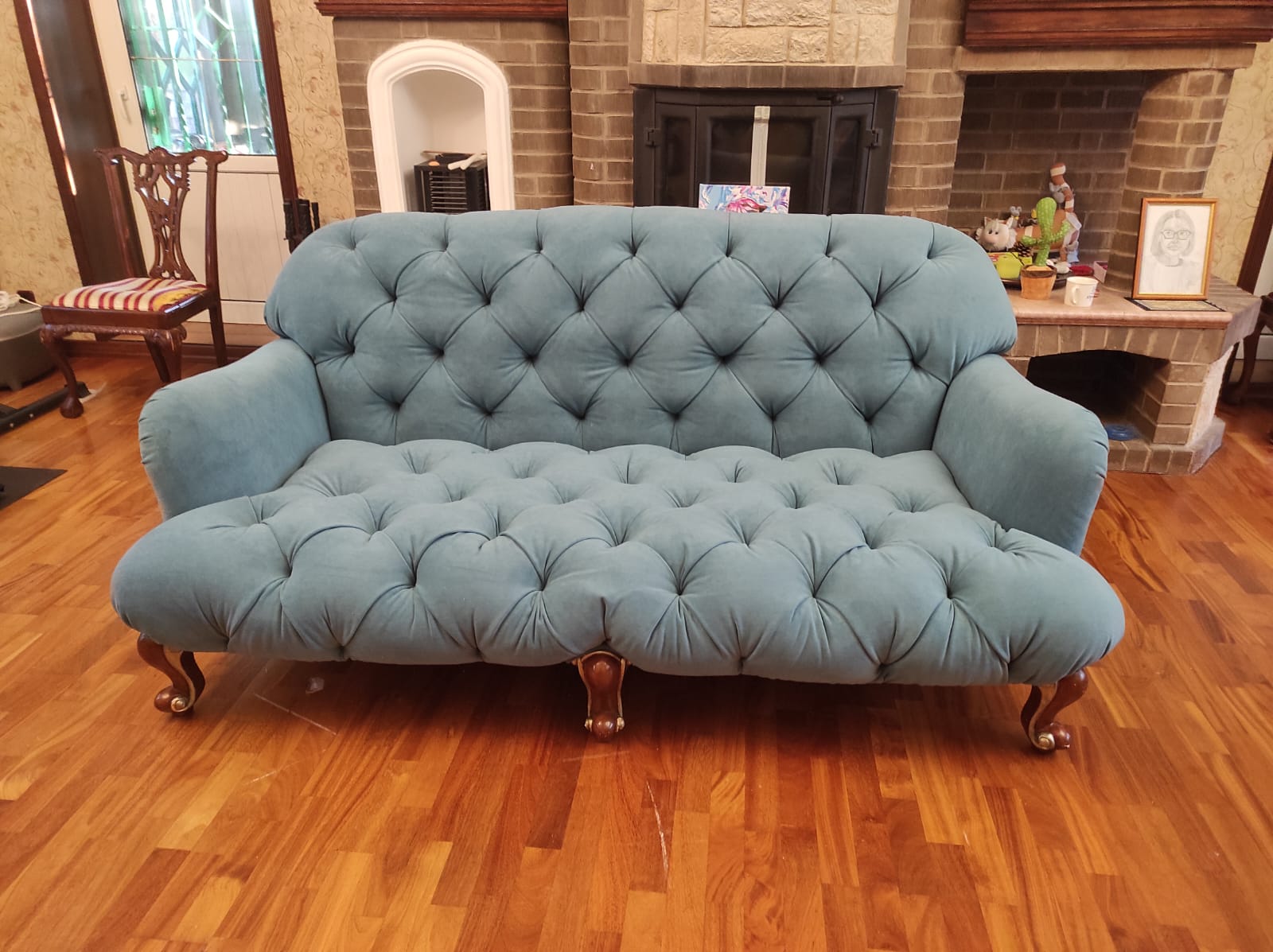 Перетяжка дивана. Болохово