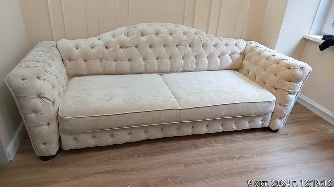 Замена обивки дивана на дому. Болохово